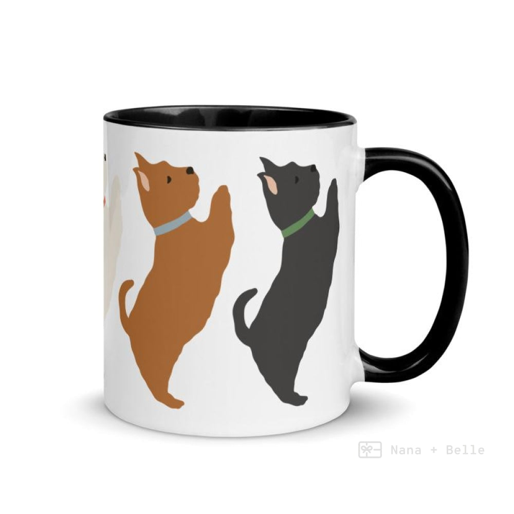 Terrier Mug With Color Inside