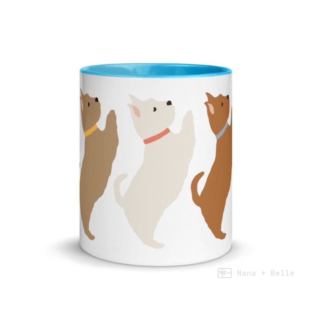 Terrier Mug With Color Inside