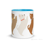 Load image into Gallery viewer, Terrier Mug With Color Inside
