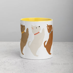 Terrier Mug With Color Inside