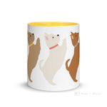 Load image into Gallery viewer, Terrier Mug With Color Inside
