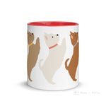 Load image into Gallery viewer, Terrier Mug With Color Inside
