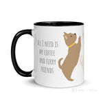 Load image into Gallery viewer, Terrier Mug With Color Inside
