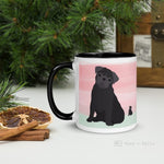 Load image into Gallery viewer, Pug Mug With Color Inside Mugs
