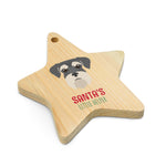 Load image into Gallery viewer, Miniature Schnauzer Christmas Wooden ornaments
