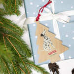 Load image into Gallery viewer, Dalmatian Wooden Christmas ornaments
