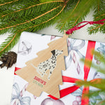 Load image into Gallery viewer, Dalmatian Wooden Christmas ornaments
